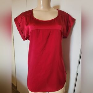 Express blouse, red color, size small
